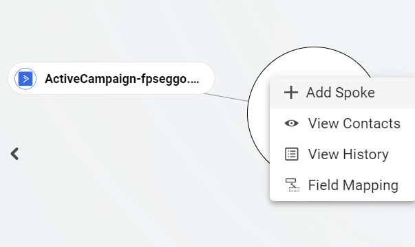 Field mapping settings