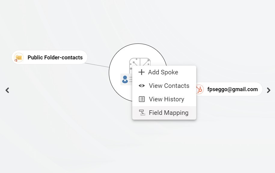 Utilizando el mapeo de campos de CiraHub