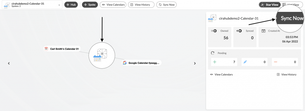 Synchronisez Google Agenda et iCalendars sur le tableau de bord de CiraHub