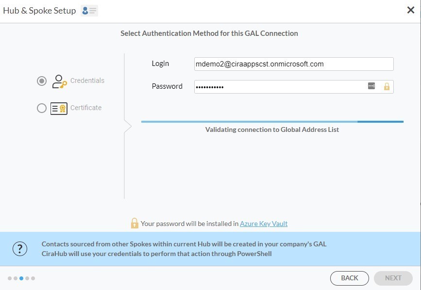 Select Authentication Method