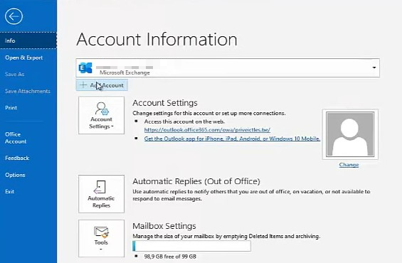 Cómo añadir una cuenta de correo a Microsoft Outlook