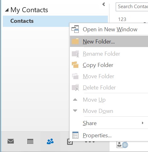 Cómo crear una libreta de direcciones en Microsoft Outlook