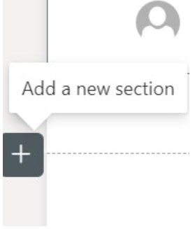 add a new section
