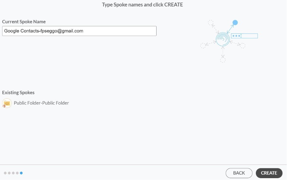 Indique el nombre del conector y haga clic en 