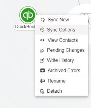 Right click your spoke and select sync options
